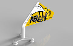 Alabama State University Car Flag, SKU: 0101