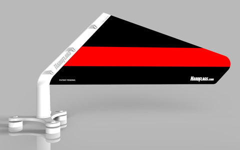 The Thin RED Line Car Flag, SKU: 0121